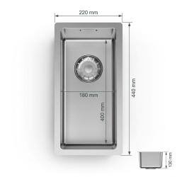 pure-sink-comfort-small-stainless-steel-sink-18x40cm